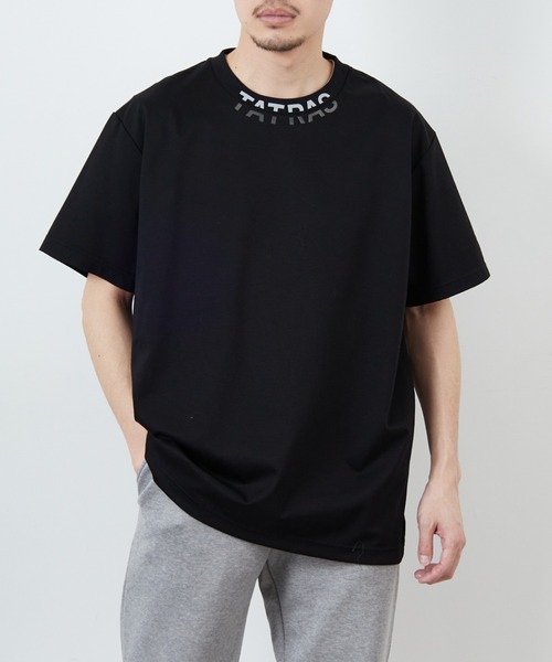 注目ブランド■TATRAS■大人気 WANDO Tシャツ 国内発送 すぐ届く TATRAS/タトラス] WANDO ネックロゴ ショートスリーブTシャツ（T