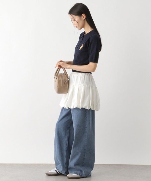 セール】【TeddyBear/テディベア】ケーブルポロニット（半袖） 452636