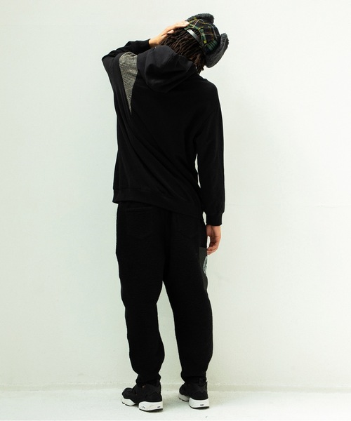 STOF（ストフ）の「SLASH CLASIC HOODIE（パーカー・メンズ・グレー/ブラック・S/M）」の6枚目の写真