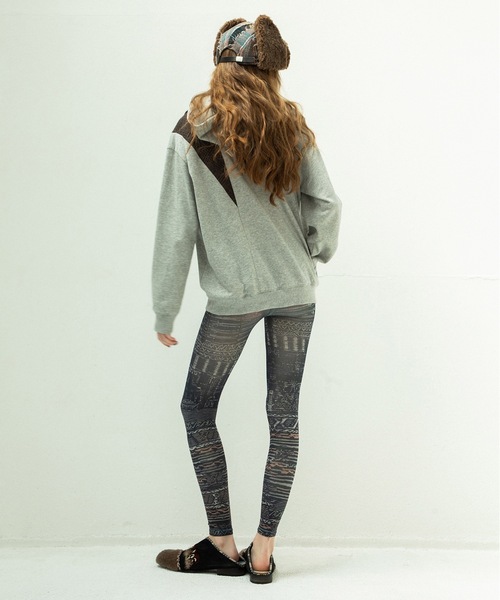 STOF（ストフ）の「SLASH CLASIC HOODIE（パーカー・メンズ・グレー/ブラック・S/M）」の9枚目の写真