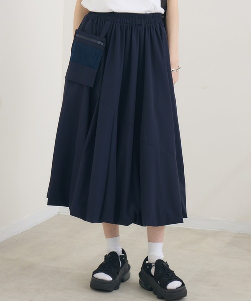 美品✨PICTURES 2wayドット&ストライプバルーンスカート　ピクチャーズ 美品✨PICTURES 2wayドット&ストライプバルーンスカート