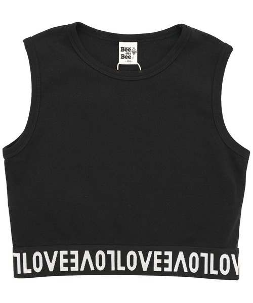 Bee des Bee（ビーデスビー）の「タンクトップ（タンクトップ・キッズ・ラベンダー/アイボリー/ブラック・100cm/110cm/120cm/130cm/140cm/150cm）」の4枚目の写真