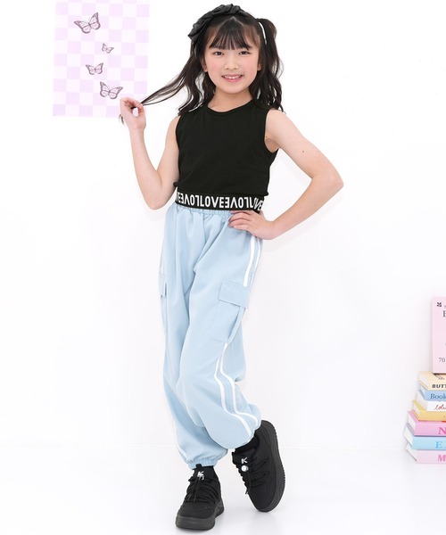 Bee des Bee（ビーデスビー）の「タンクトップ（タンクトップ・キッズ・ラベンダー/アイボリー/ブラック・100cm/110cm/120cm/130cm/140cm/150cm）」の7枚目の写真