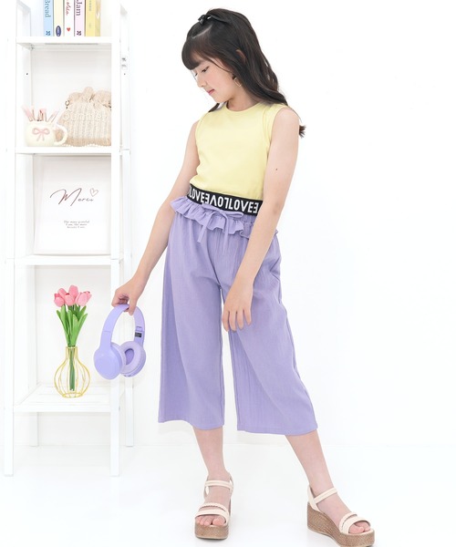 Bee des Bee（ビーデスビー）の「タンクトップ（タンクトップ・キッズ・ラベンダー/アイボリー/ブラック・100cm/110cm/120cm/130cm/140cm/150cm）」の16枚目の写真