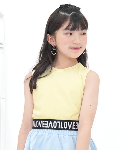 Bee des Bee（ビーデスビー）の「タンクトップ（タンクトップ・キッズ・ラベンダー/アイボリー/ブラック・100cm/110cm/120cm/130cm/140cm/150cm）」の15枚目の写真