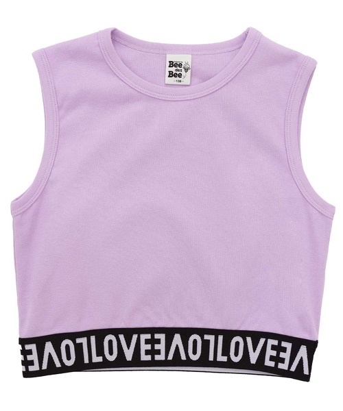 Bee des Bee（ビーデスビー）の「タンクトップ（タンクトップ・キッズ・ラベンダー/アイボリー/ブラック・100cm/110cm/120cm/130cm/140cm/150cm）」の18枚目の写真