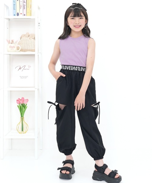 Bee des Bee（ビーデスビー）の「タンクトップ（タンクトップ・キッズ・ラベンダー/アイボリー/ブラック・100cm/110cm/120cm/130cm/140cm/150cm）」の20枚目の写真