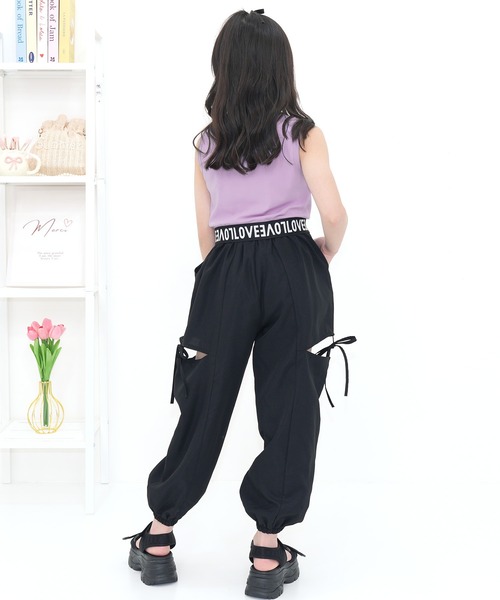 Bee des Bee（ビーデスビー）の「タンクトップ（タンクトップ・キッズ・ラベンダー/アイボリー/ブラック・100cm/110cm/120cm/130cm/140cm/150cm）」の21枚目の写真