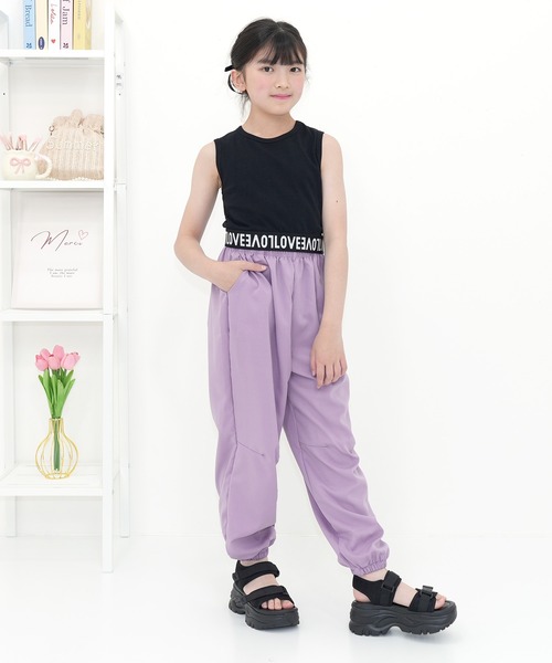 Bee des Bee（ビーデスビー）の「タンクトップ（タンクトップ・キッズ・ラベンダー/アイボリー/ブラック・100cm/110cm/120cm/130cm/140cm/150cm）」の13枚目の写真