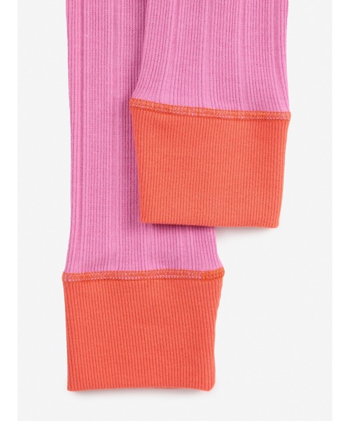 BOBO CHOSES（ボボショーズ）の「Wavy Bobo Choses leggings（レギンス/スパッツ・キッズ・フューシャピンク・10-11y/2-3YEAR/4-5YEAR/12-13y/6-7YEAR）」の2枚目の写真