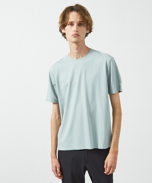 ABAHOUSE(アバハウス)の「【定番】ドレスポンチ クルーネック 半袖Tシャツ / ストレッチ 冷涼感(Tシャツ/カットソー・メンズ・ホワイト/グレー/ブラウン系その他/ブラック/グリーン系その他/ダークネイビー・44/50/48/46)」の6枚目の写真