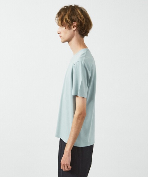 ABAHOUSE(アバハウス)の「【定番】ドレスポンチ クルーネック 半袖Tシャツ / ストレッチ 冷涼感(Tシャツ/カットソー・メンズ・ホワイト/グレー/ブラウン系その他/ブラック/グリーン系その他/ダークネイビー・44/50/48/46)」の9枚目の写真