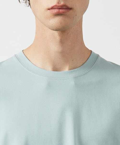 ABAHOUSE(アバハウス)の「【定番】ドレスポンチ クルーネック 半袖Tシャツ / ストレッチ 冷涼感(Tシャツ/カットソー・メンズ・ホワイト/グレー/ブラウン系その他/ブラック/グリーン系その他/ダークネイビー・44/50/48/46)」の11枚目の写真