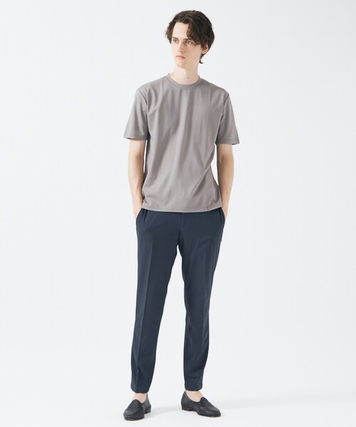 ABAHOUSE(アバハウス)の「【定番】ドレスポンチ クルーネック 半袖Tシャツ / ストレッチ 冷涼感(Tシャツ/カットソー・メンズ・ホワイト/グレー/ブラウン系その他/ブラック/グリーン系その他/ダークネイビー・44/50/48/46)」の20枚目の写真