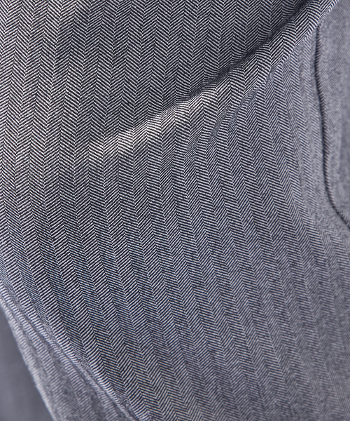 ABAHOUSE GRAY（アバハウスグレイ）の「【ハイパーストレッチ】ヘリンボーン イージー スラックス パンツ（スラックス・メンズ・ブラック/チャコールグレー/ベージュ/ネイビー・44/46/48/50）」の9枚目の写真