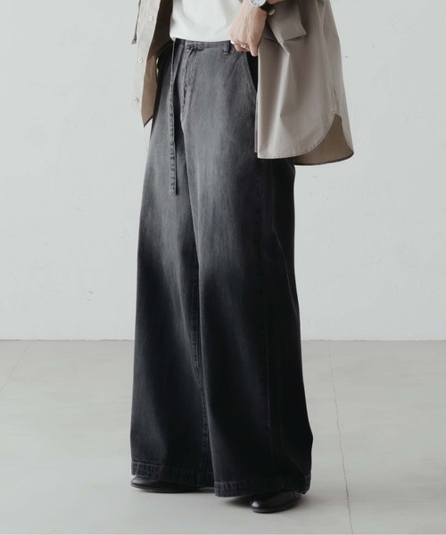 epnok（エプノック）の「グラデーションデニムワイドパンツ（デニムパンツ・メンズ・インディゴブルー/ブルー系その他/ブラウン/グレー/ブラック・SMALL/MEDIUM/LARGE）」の6枚目の写真