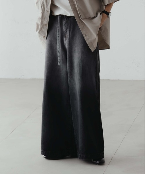 epnok（エプノック）の「グラデーションデニムワイドパンツ（デニムパンツ・メンズ・インディゴブルー/ブルー系その他/ブラウン/グレー/ブラック・SMALL/MEDIUM/LARGE）」の7枚目の写真