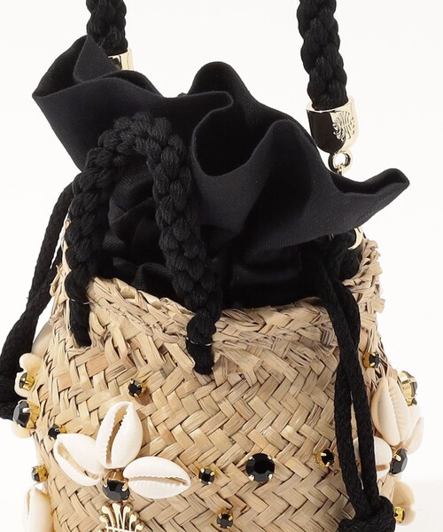 TOMORROWLAND （トゥモローランド）の「Le Nine TINY BUD バスケットバッグ（かごバッグ・レディース・ベージュ・FREE）」の8枚目の写真