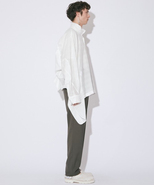beautiful people ビューティフルピープル ダブルエンド シャツ セール】double-end leno cloth work shirt（シャツ/ブラウス