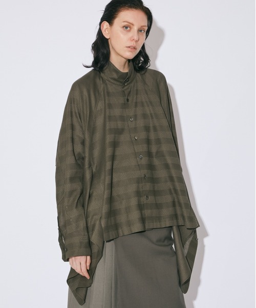 セール】double-end leno cloth work shirt（シャツ/ブラウス