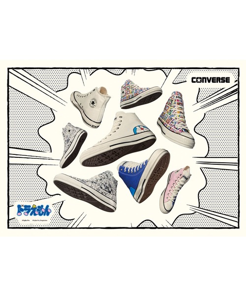 CONVERSE（コンバース）の「【ドラえもん×コンバース 限定コラボ】CONVERSE/コンバース メンズ レディース スニーカー ドラえもん AS AG CP H/D O オールスター エイジド 31314980（スニーカー・メンズ・オフホワイト・23.0cm/23.5cm/24.0cm/24.5cm/25.0cm/26.0cm/26.5cm/27.0cm/27.5cm/28.0cm）」の13枚目の写真