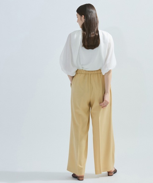 ketty(ケティ)の「【接触冷感】シフォンスリーブブラウス≪洗濯機で洗える≫(シャツ/ブラウス・レディース・ブラック/ホワイト・M)」の18枚目の写真
