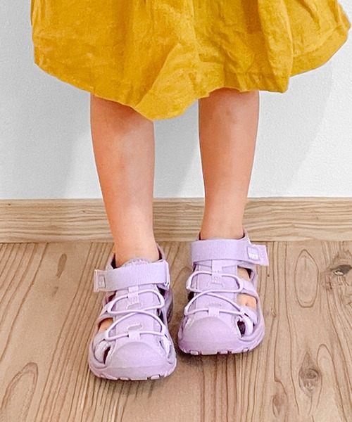 ORiental TRaffic(オリエンタルトラフィック)の「コードデザインスポーツサンダル/K-502(サンダル・キッズ・ベージュ/ブラック/ブルー/パープル・16.0cm/17.0cm/18.0cm/19.0cm/20.0cm/21.0cm/22.0cm/23.0cm)」の4枚目の写真