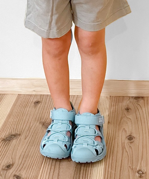 ORiental TRaffic(オリエンタルトラフィック)の「コードデザインスポーツサンダル/K-502(サンダル・キッズ・ベージュ/ブラック/ブルー/パープル・16.0cm/17.0cm/18.0cm/19.0cm/20.0cm/21.0cm/22.0cm/23.0cm)」の3枚目の写真