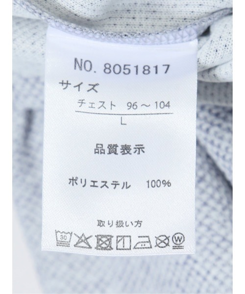 NOTA BENE（ノータベネ）の「【ウォッシャブル】ノータベネ/NOTABENE メッシュドビー Vネック半袖Tシャツ（Tシャツ/カットソー・メンズ・ブルー/グレー系その他2/ネイビー・MEDIUM/X-LARGE/LARGE）」の10枚目の写真