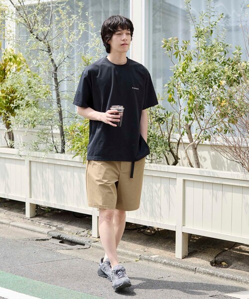 coen(コーエン)の「<Parknik>ラッシュガードTシャツ(Tシャツ/カットソー・メンズ・ホワイト/ブラック・S/M/L/XL)」の4枚目の写真