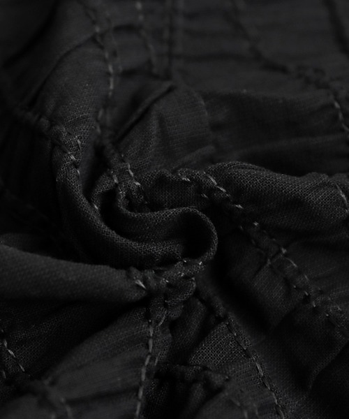 antiqua（アンティカ）の「モードギャザージャケット（ノーカラージャケット・レディース・ブラック・ONESIZE）」の11枚目の写真