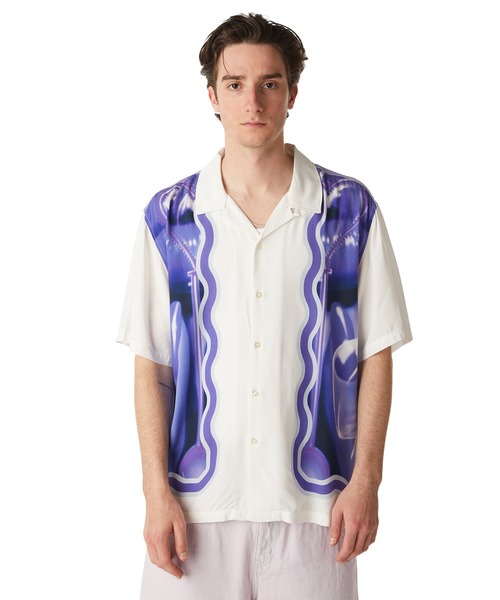 BUBBLE RESORT SHIRT / HUF シャツ 半袖シャツ 半袖（シャツ