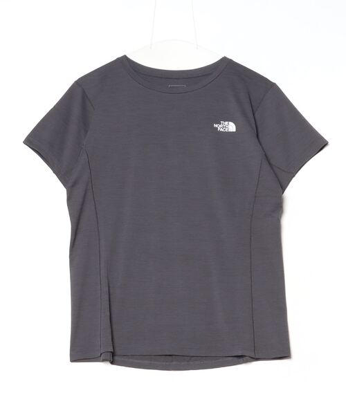 THE NORTH FACE(ザノースフェイス)の「ザ ノース フェイス THE NORTH FACE S/S FLASHDRY 3D Crew_ショートスリーブフラッシュドライスリーディークルー(Tシャツ/カットソー・レディース・チャコールグレー/グレー・M/L/XL)」の1枚目の写真