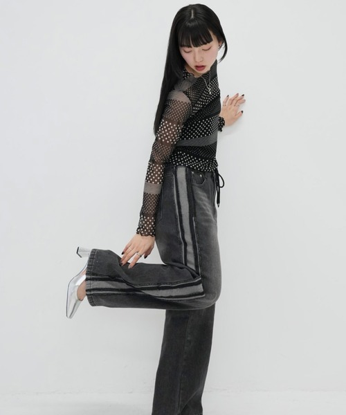 ANN DEMEULEMEESTER 36 変形カットソー ロンT トップス 140-902503150081_1.jpg