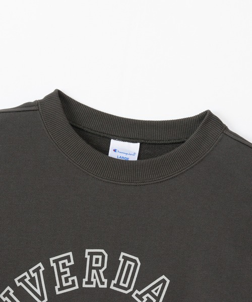 Champion(チャンピオン)の「【Champion/チャンピオン】メンズ ベーシック クルーネックスウェットシャツ(スウェット・メンズ・ブラック系その他/オートミール/ネイビー/ライトイエロー/オフホワイト・X-LARGE/LARGE/MEDIUM/SMALL)」の12枚目の写真