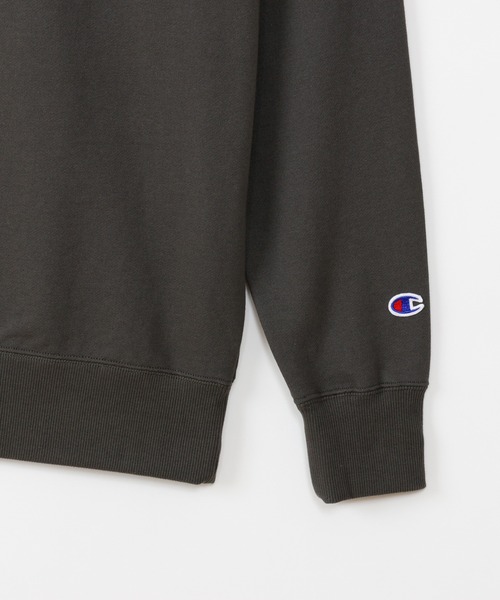Champion(チャンピオン)の「【Champion/チャンピオン】メンズ ベーシック クルーネックスウェットシャツ(スウェット・メンズ・ブラック系その他/オートミール/ネイビー/ライトイエロー/オフホワイト・X-LARGE/LARGE/MEDIUM/SMALL)」の13枚目の写真