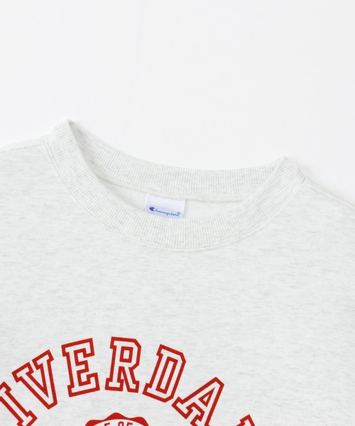 Champion(チャンピオン)の「【Champion/チャンピオン】メンズ ベーシック クルーネックスウェットシャツ(スウェット・メンズ・ブラック系その他/オートミール/ネイビー/ライトイエロー/オフホワイト・X-LARGE/LARGE/MEDIUM/SMALL)」の16枚目の写真