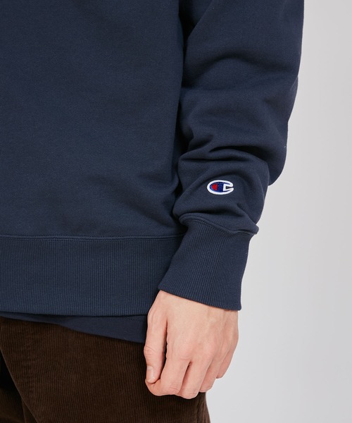 Champion(チャンピオン)の「【Champion/チャンピオン】メンズ ベーシック クルーネックスウェットシャツ(スウェット・メンズ・ブラック系その他/オートミール/ネイビー/ライトイエロー/オフホワイト・X-LARGE/LARGE/MEDIUM/SMALL)」の19枚目の写真