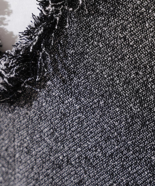 N.（N. Natural Beauty Basic）（エヌエヌナチュラルビューティーベーシック）の「ライトツイーディーナローワンピース（ワンピース・レディース・イエロー/ブラック・MEDIUM）」の13枚目の写真