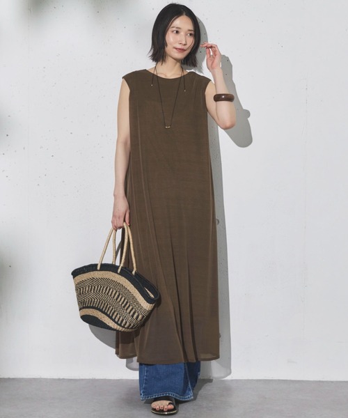 セール】2WAYエスパンディロングワンピース（ワンピース）｜DOUX