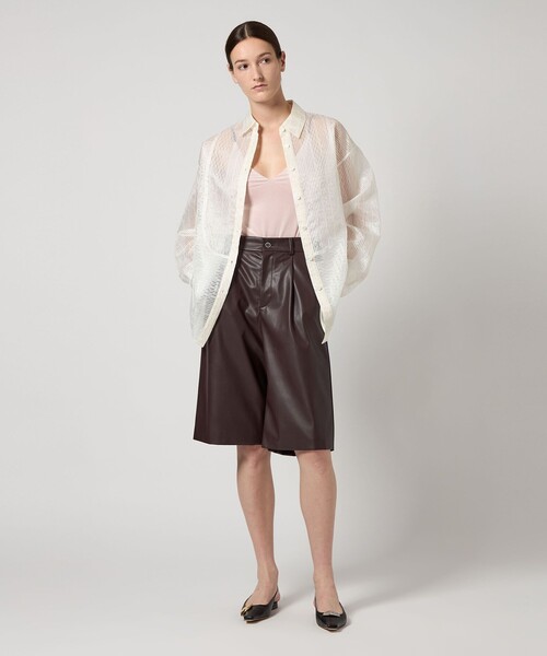 AEWEN MATOPH（イウエン マトフ）の「＜AEWEN MATOPH＞ベロア ロンパース（キャミソール・レディース・モカ/ライトピンク・FREE）」の17枚目の写真