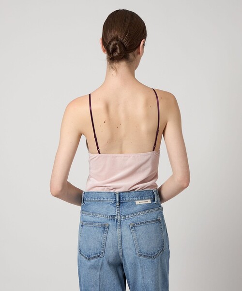 AEWEN MATOPH（イウエン マトフ）の「＜AEWEN MATOPH＞ベロア ロンパース（キャミソール・レディース・モカ/ライトピンク・FREE）」の19枚目の写真