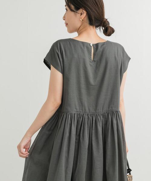 URBAN RESEARCH DOORS（アーバンリサーチドアーズ）の「『UR TECH』ボイルリバーシブルワンピース（ワンピース・レディース・ブルー系その他/グリーン系その他/グレー系その他・MEDIUM）」の12枚目の写真