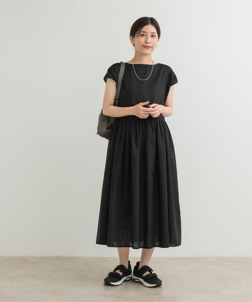 URBAN RESEARCH DOORS（アーバンリサーチドアーズ）の「『UR TECH』ボイルリバーシブルワンピース（ワンピース・レディース・ブルー系その他/グリーン系その他/グレー系その他・MEDIUM）」の9枚目の写真