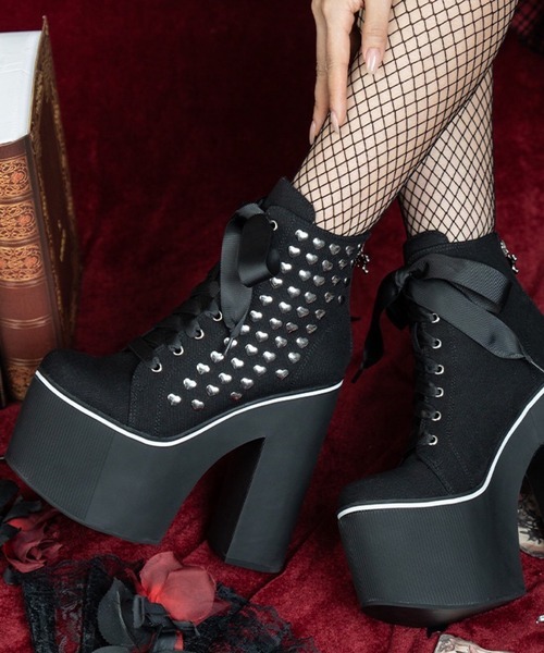 スタッズ レースアップブーツ Charla Tedrick│Jeffrey Campbell