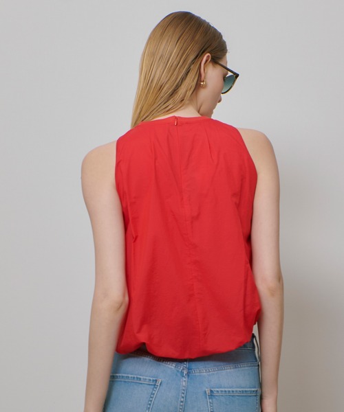 allureville（アルアバイル）の「ライトタフタコンビバルーンプルオーバー（Tシャツ/カットソー・レディース・ネイビー/レッド/ライトグレー・2）」の17枚目の写真