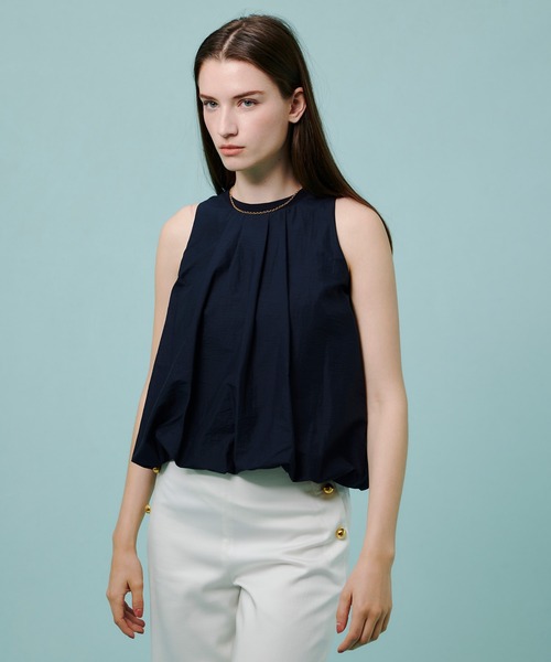 allureville（アルアバイル）の「ライトタフタコンビバルーンプルオーバー（Tシャツ/カットソー・レディース・ネイビー/レッド/ライトグレー・2）」の22枚目の写真