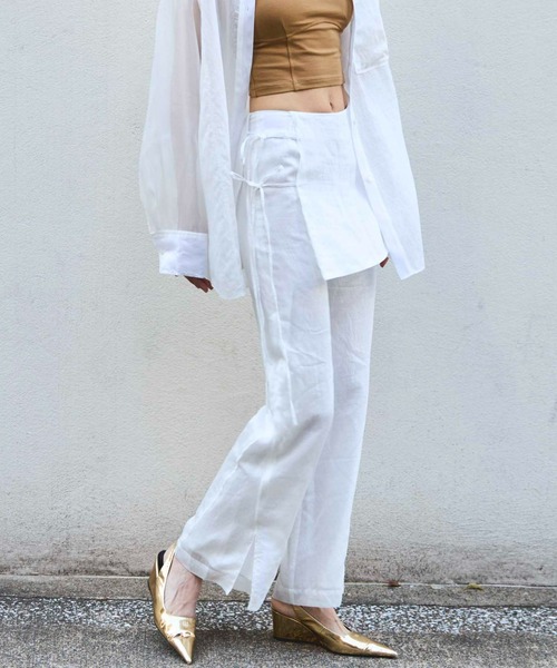 Skirt Combination Sheer Pants/スカートコンビシアーパンツ