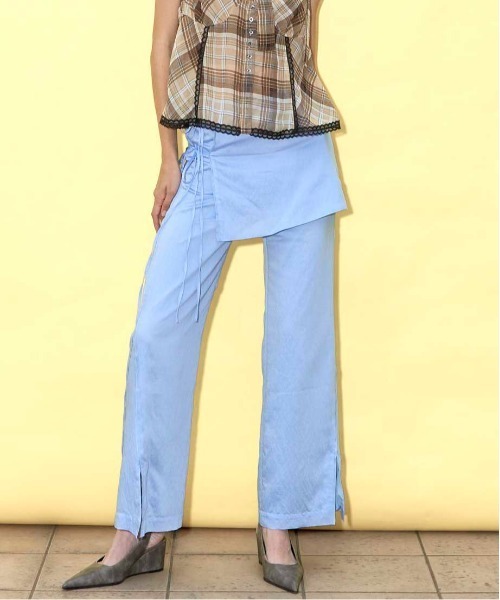 Skirt Combination Sheer Pants/スカートコンビシアーパンツ