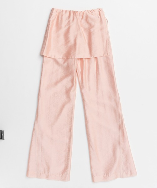 Skirt Combination Sheer Pants/スカートコンビシアーパンツ
